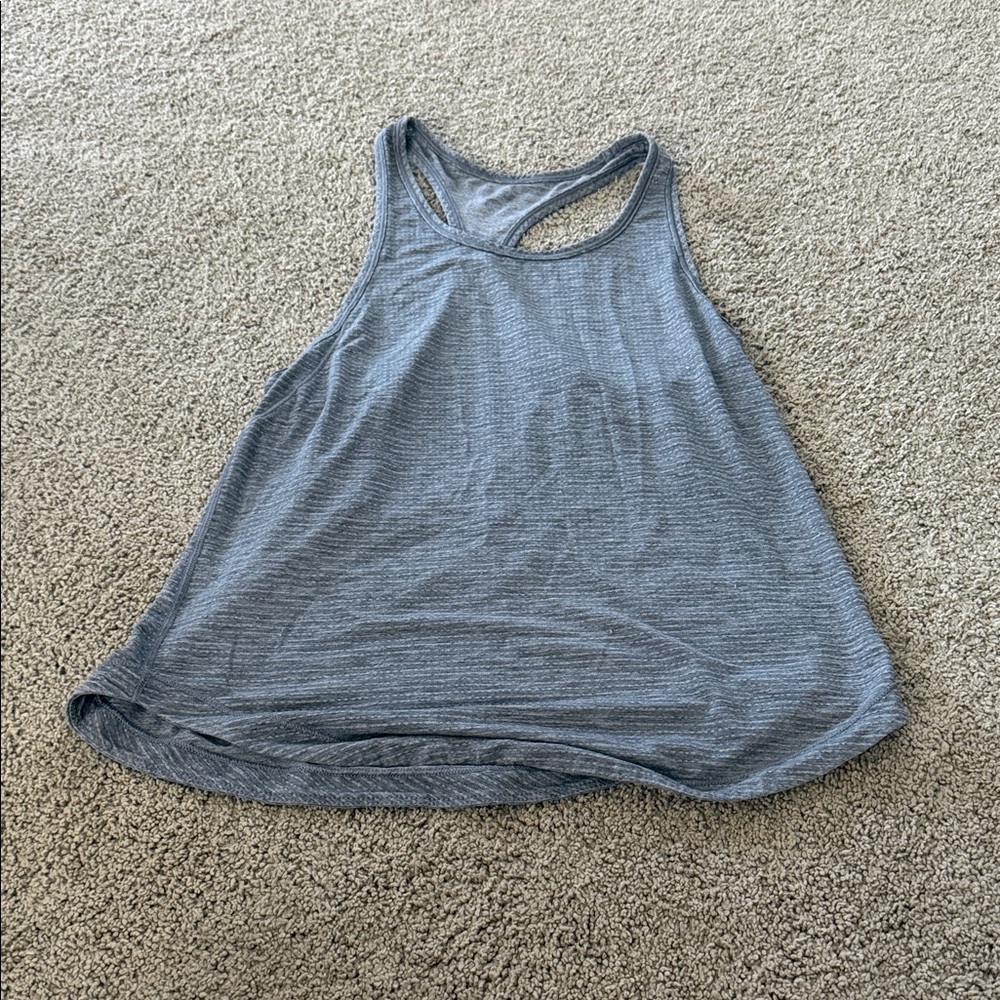 Lululemon Athletica Blue Tank Top